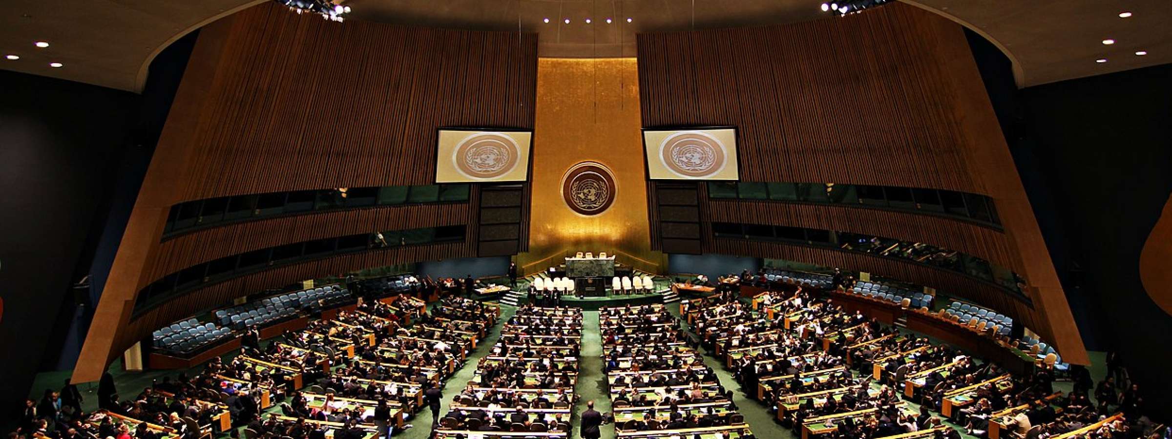 United Nations General Assembly hall